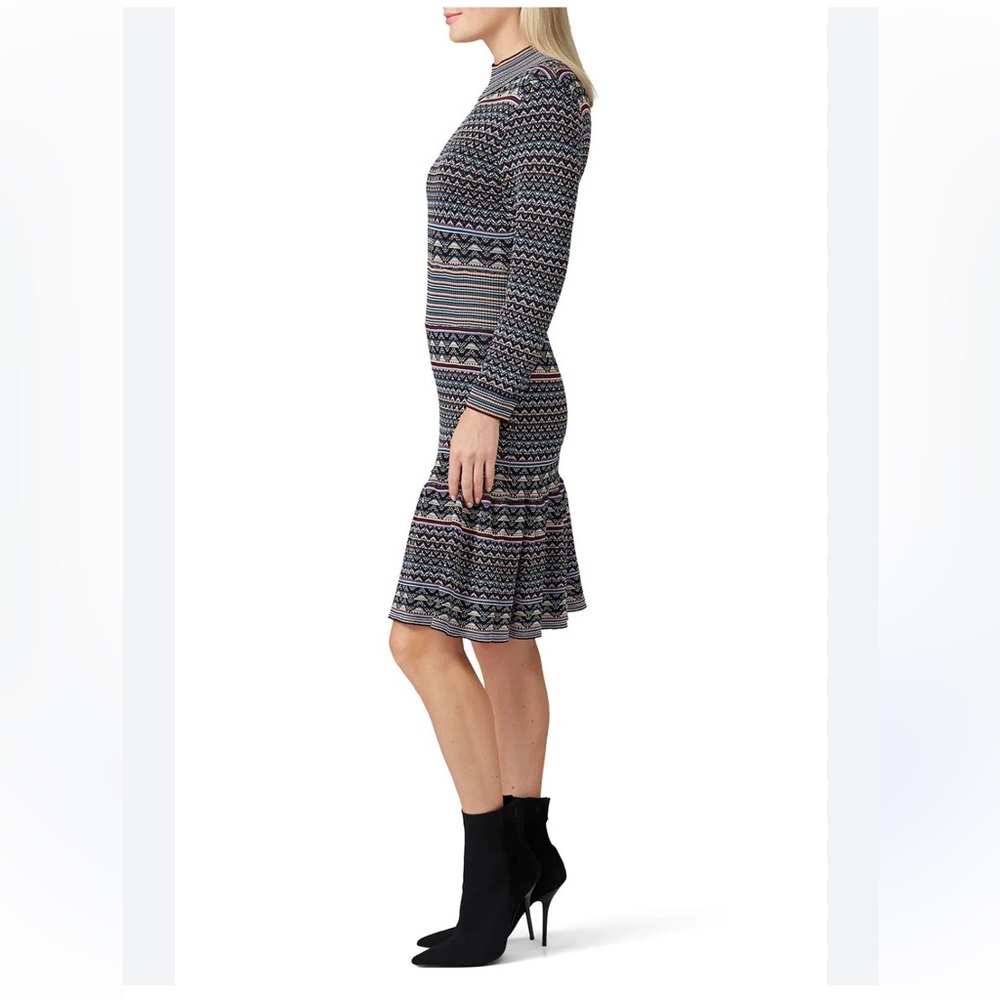 Shoshanna Etta Dress Knit Stretch  EUC Medium Fits 6-10